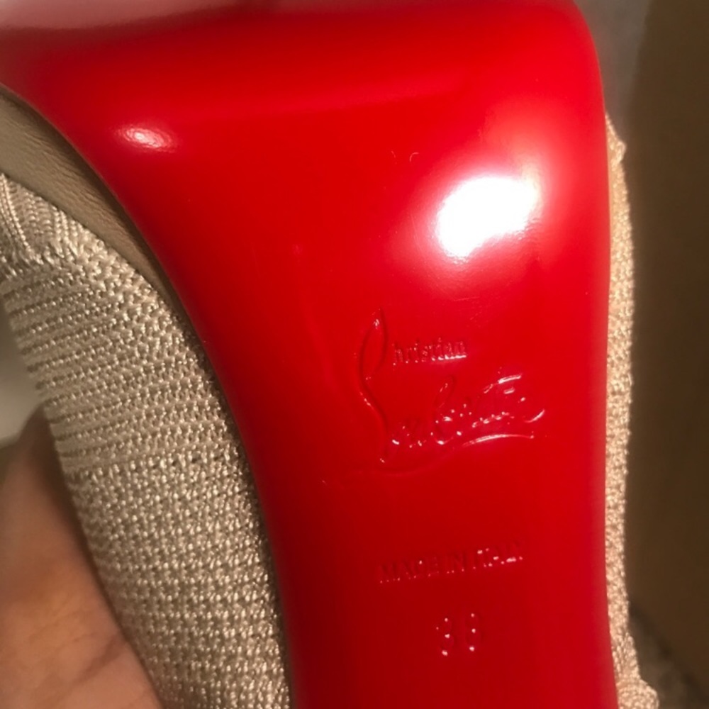 Christian Louboutin Cheminene Knit Boot - Picture 6 of 8